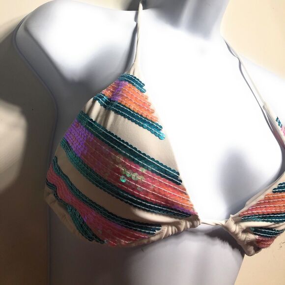 Victoria's Secret Sequin Bikini Top - Picture 3 of 4